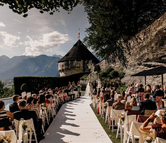 American wedding in the Alps