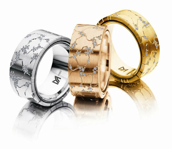 Beispiel: Persönliche Ringe, Foto: Juwelier Dallinger.